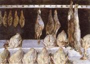 Gustave Caillebotte, Still life Chicken